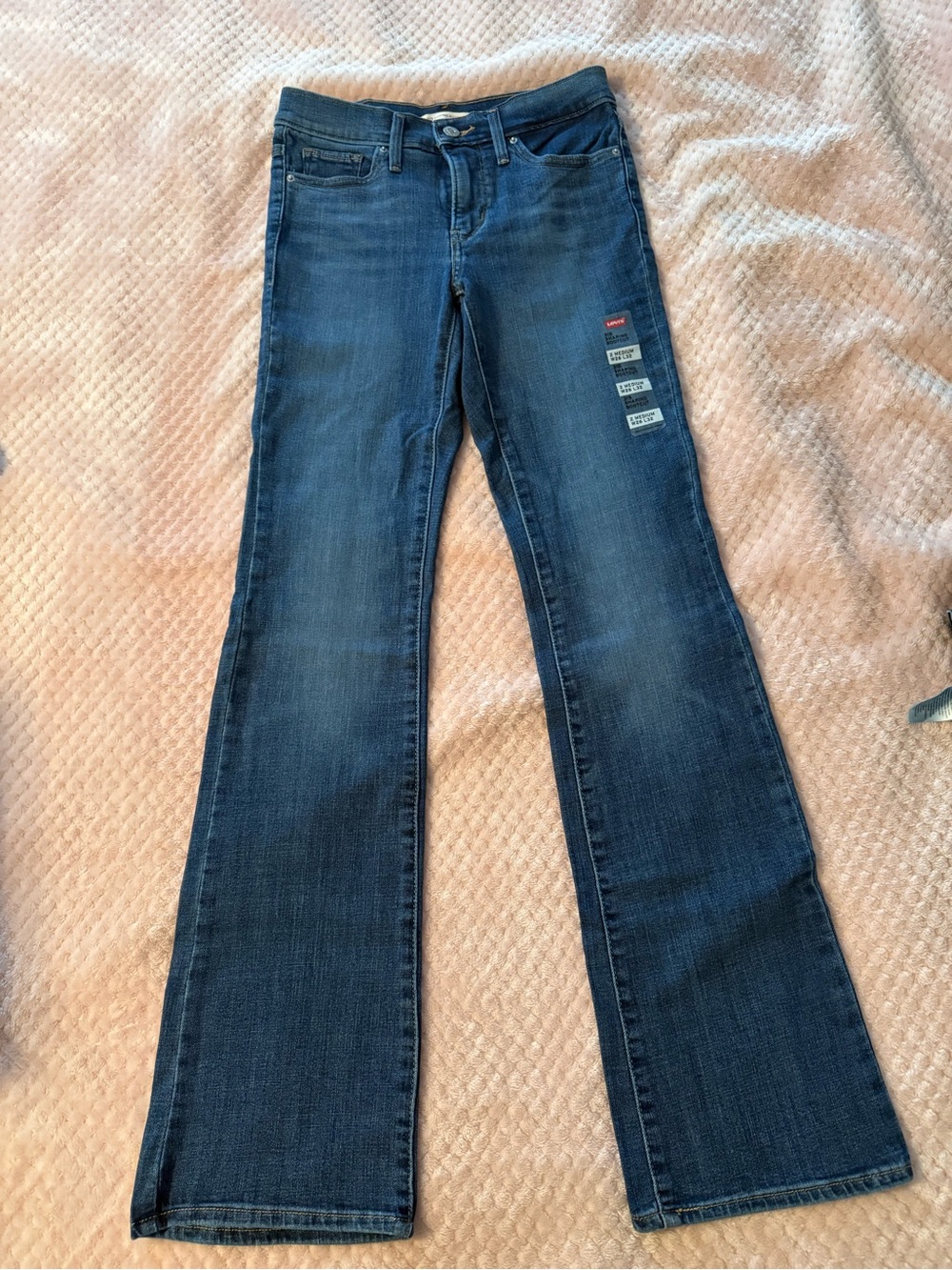 Levi's Women's Dark Wash Flare Jeans